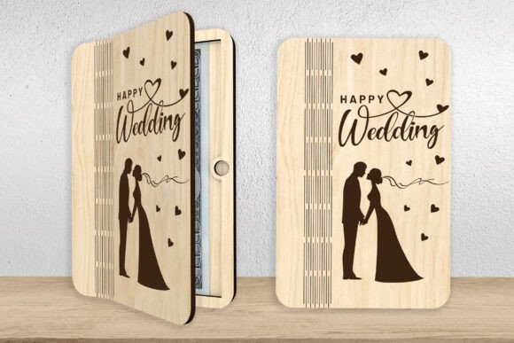 Download Happy Wedding Money Holder SVG - Money Collection
