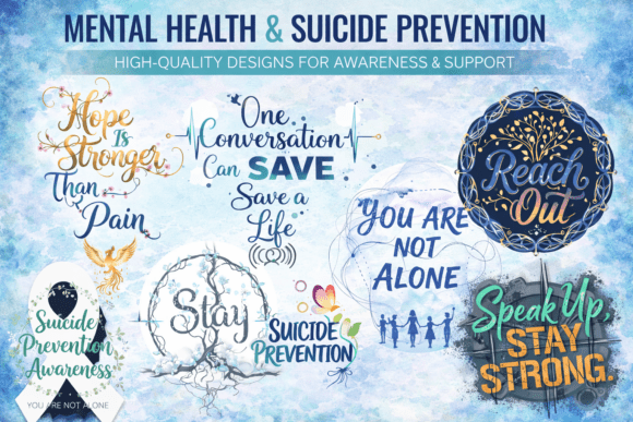 Download Suicide Prevention Awareness PNGs - Prevention Collection