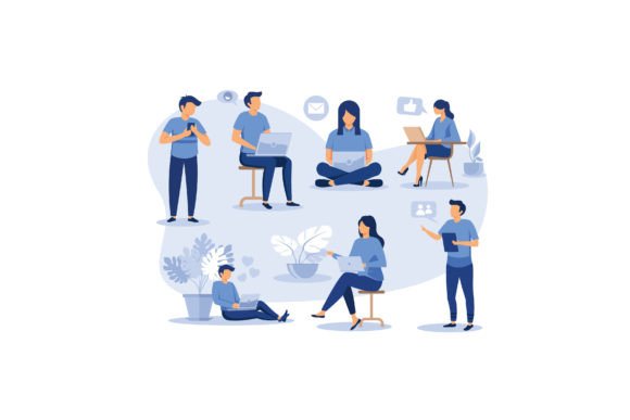 Download Communication Via the Internet, Social - Net Collection