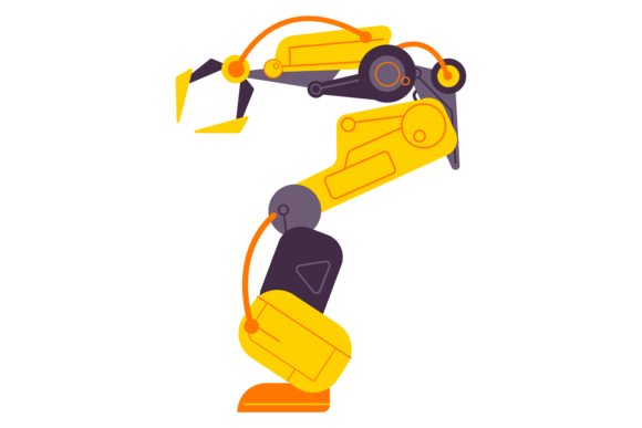 Download Robot Arm Manipulator. Industrial Techno - Tech Collection