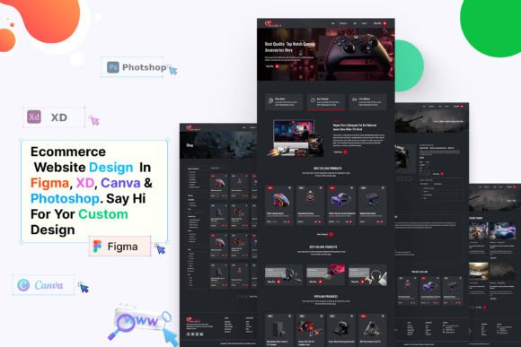 Download Gaming Shopify Ecommerce Website Design - Ecommerce Collection