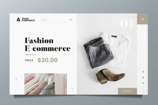 Download Fashion Ecommerce Web Header PSD and AI - Ecommerce Collection