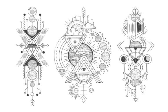 Download Solar System Planet Sketch - Net Collection