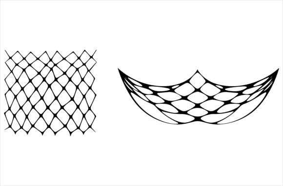Download Net Silhouette, Fishing Net - Net Collection