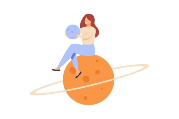 Download Man Studying Galaxy Through Telescope. F - Study Collection