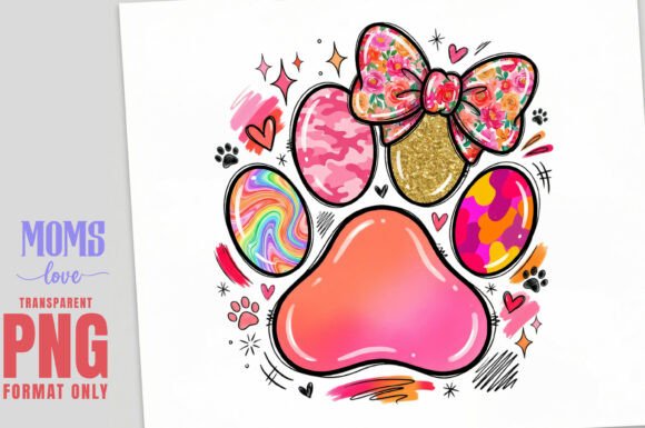 Download Coquette Vet Tech Paw Sublimation PNG - Tech Collection