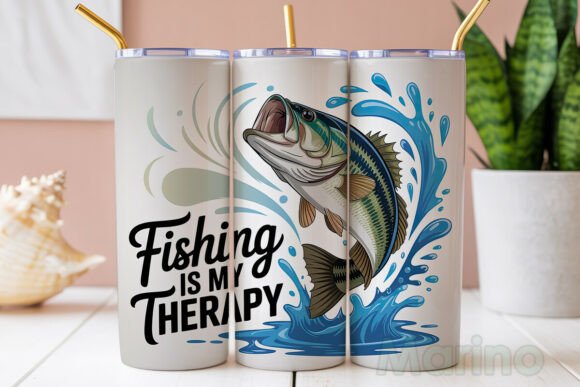 Download Dynamic Bass Fishing Tumbler Wrap - Bass Collection